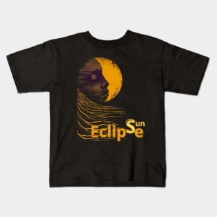 Eclipse Sun Kids T-Shirt